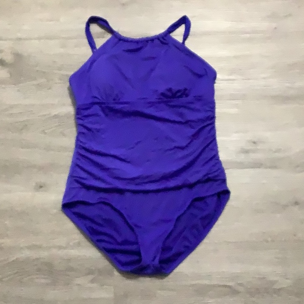 Janeen Blue One-Piece Swimsuit